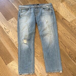Adaptation Women's Straight Leg Jeans - Light Blue